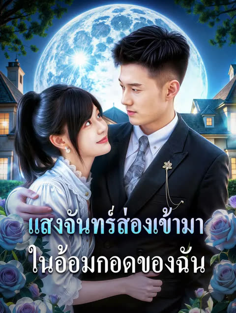 โปสเตอร์ แสงจันทร์ส่องเข้ามา ในอ้อมกอดของฉัน(พากย์เสียง)