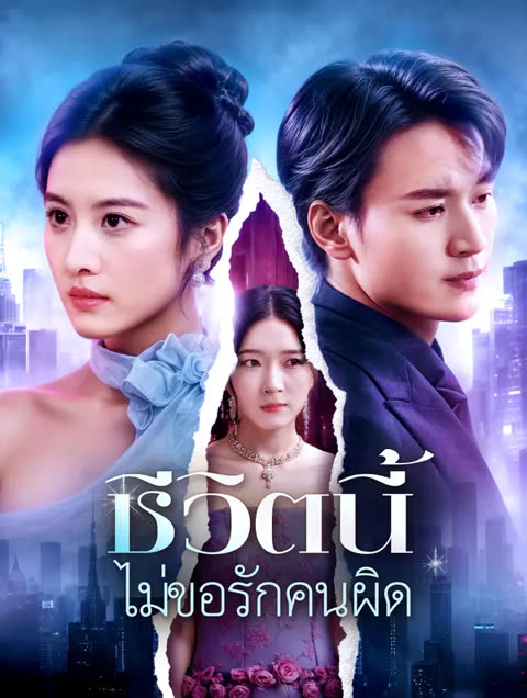 โปสเตอร์ ชีวิตนี้ ไม่ขอรักคนผิด(พากย์เสียง)