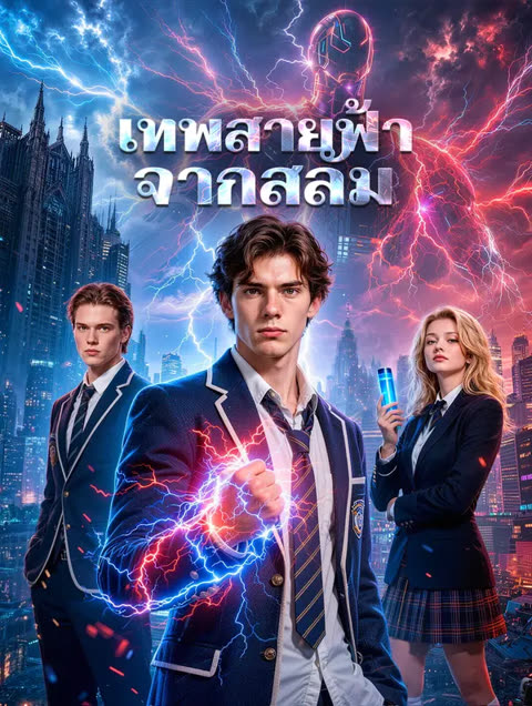 โปสเตอร์ เทพสายฟ้า จากสลัม(พากย์เสียง)
