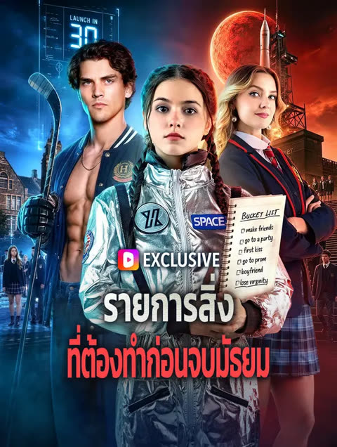 โปสเตอร์ รายการสิ่ง ที่ต้องทำก่อนจบมัธยม(พากย์เสียง)