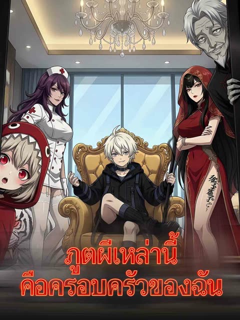 โปสเตอร์ (พากย์) ภูตผีเหล่านี้คือครอบครัวของฉัน
