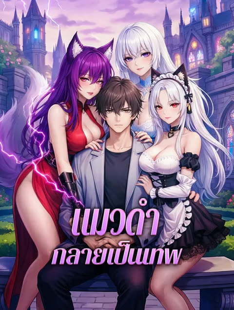 โปสเตอร์ แมวดำ กลายเป็นเทพ(พากย์เสียง)
