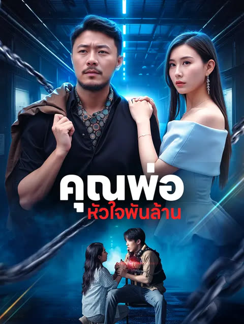 โปสเตอร์ คุณพ่อ หัวใจพันล้าน(พากย์เสียง)