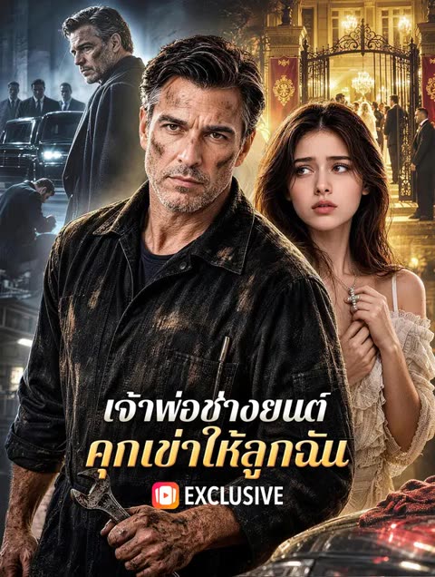 โปสเตอร์ เจ้าพ่อช่างยนต์ คุกเข่าให้ลูกฉัน(พากย์เสียง)