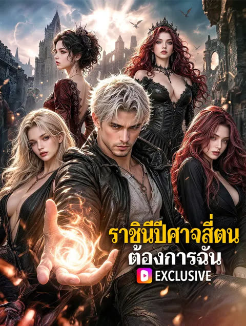โปสเตอร์ ราชินีปีศาจสี่ตน ต้องการฉัน(พากย์เสียง)