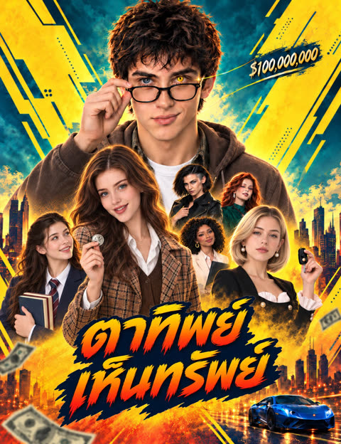 โปสเตอร์ ตาทิพย์เห็นทรัพย์(ฉบับพากย์ )
