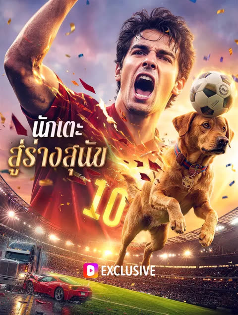 โปสเตอร์ นักเตะ สู่ร่างสุนัข(พากย์เสียง)
