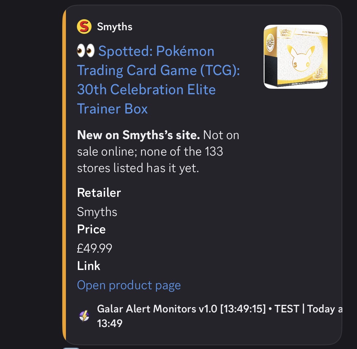 Smyths Pokémon Restock Alerts Now Live - Image 2