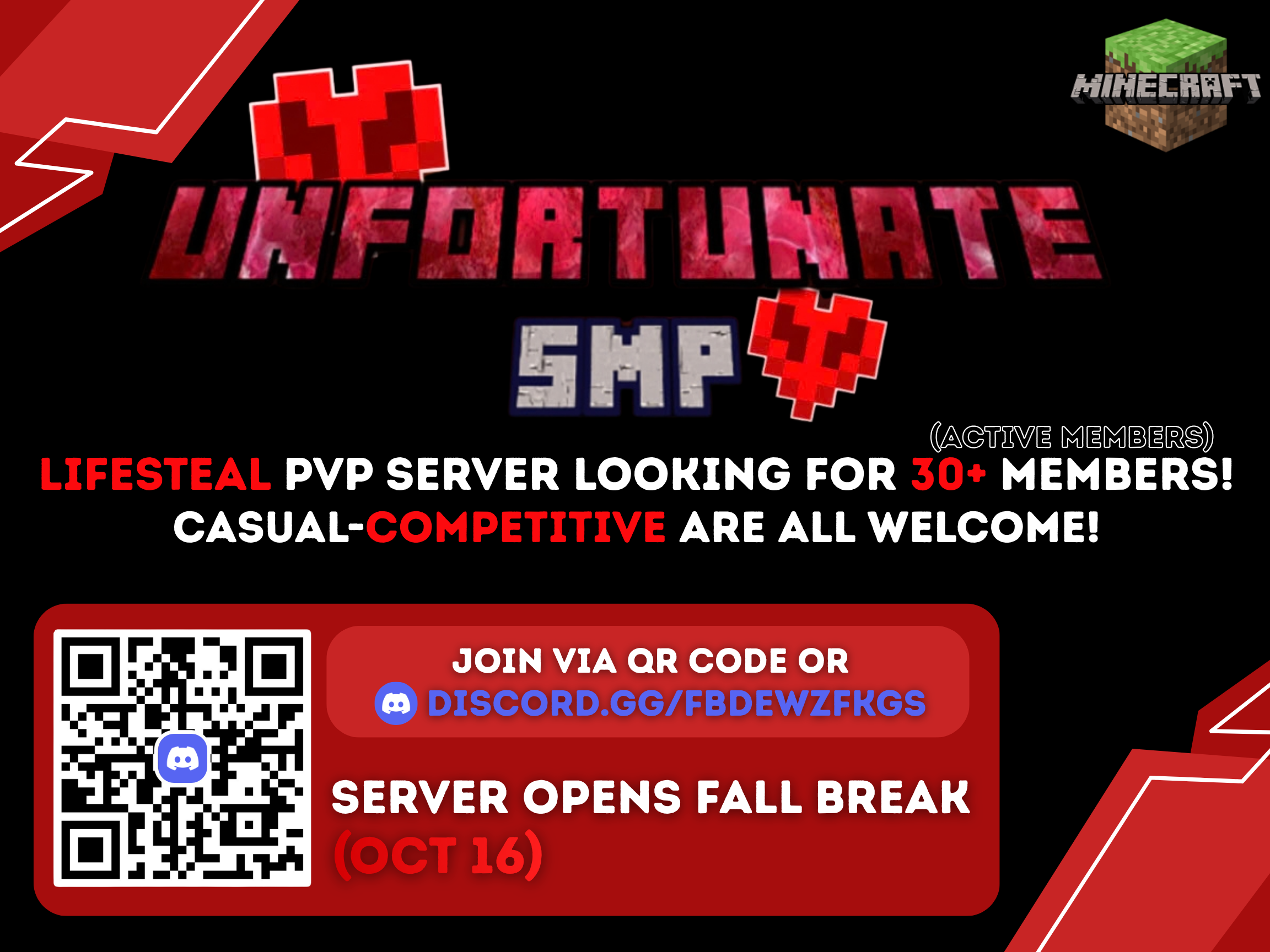 Join Our New Lifesteal PvP SMP | Minecraft 1.21.11