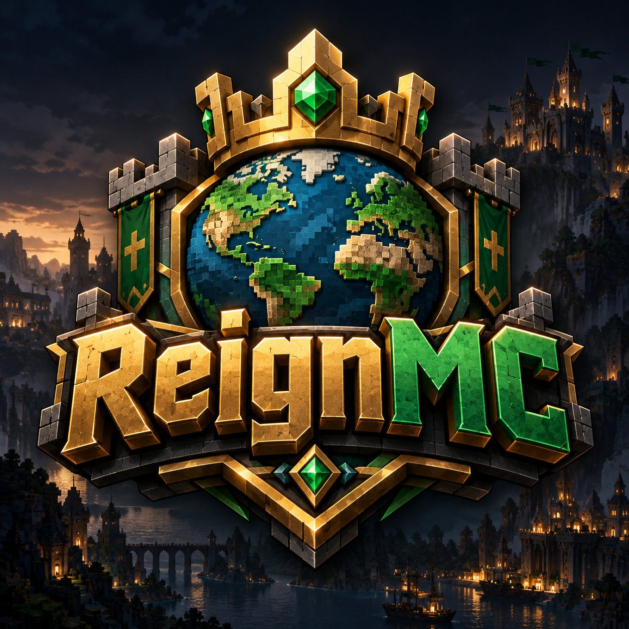 ReignMC: Modded Earth Geopolitical SMP | 1.21.1 Java Server