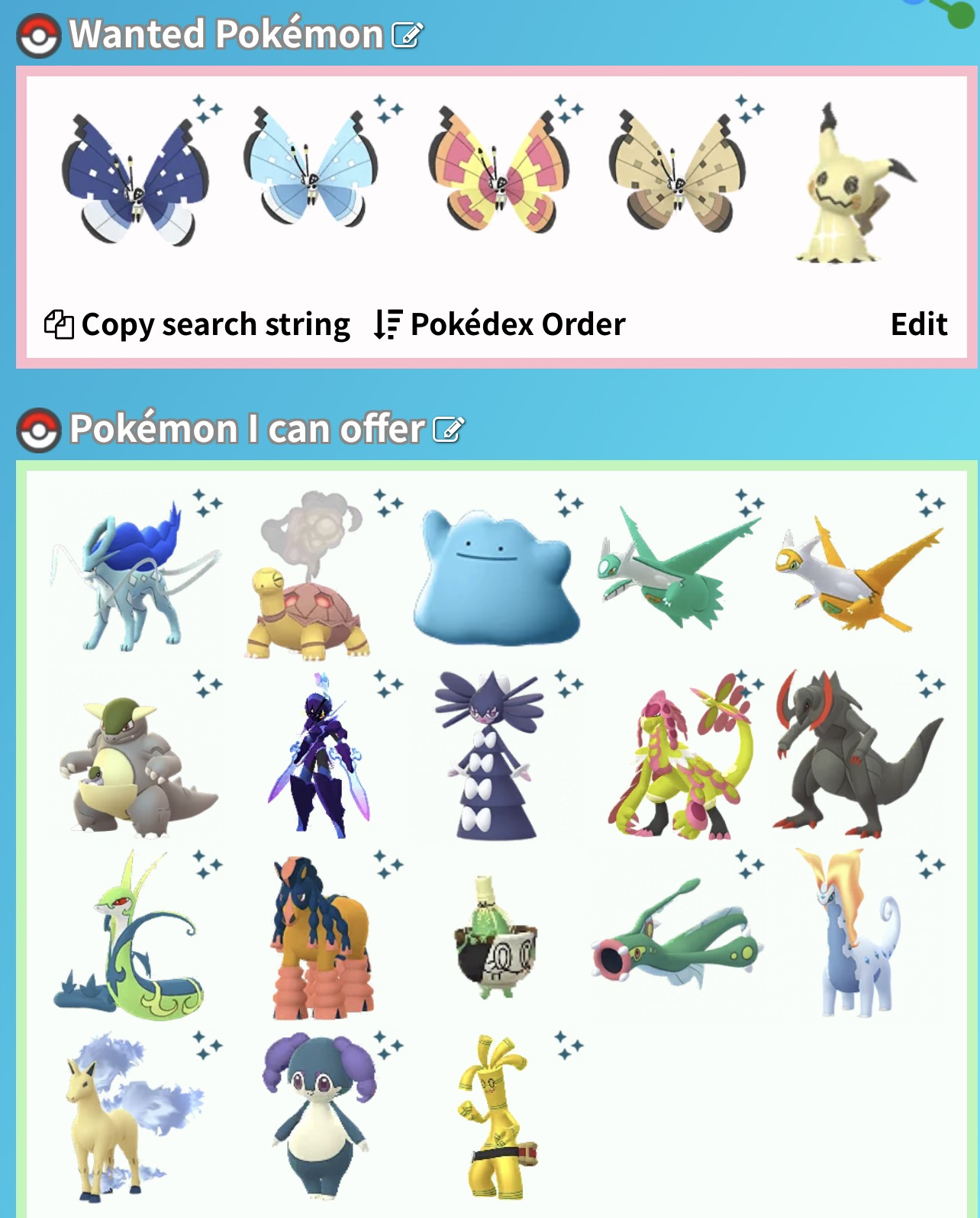 Shiny Pokémon Trading & VGC Battles | Pokémon Champions