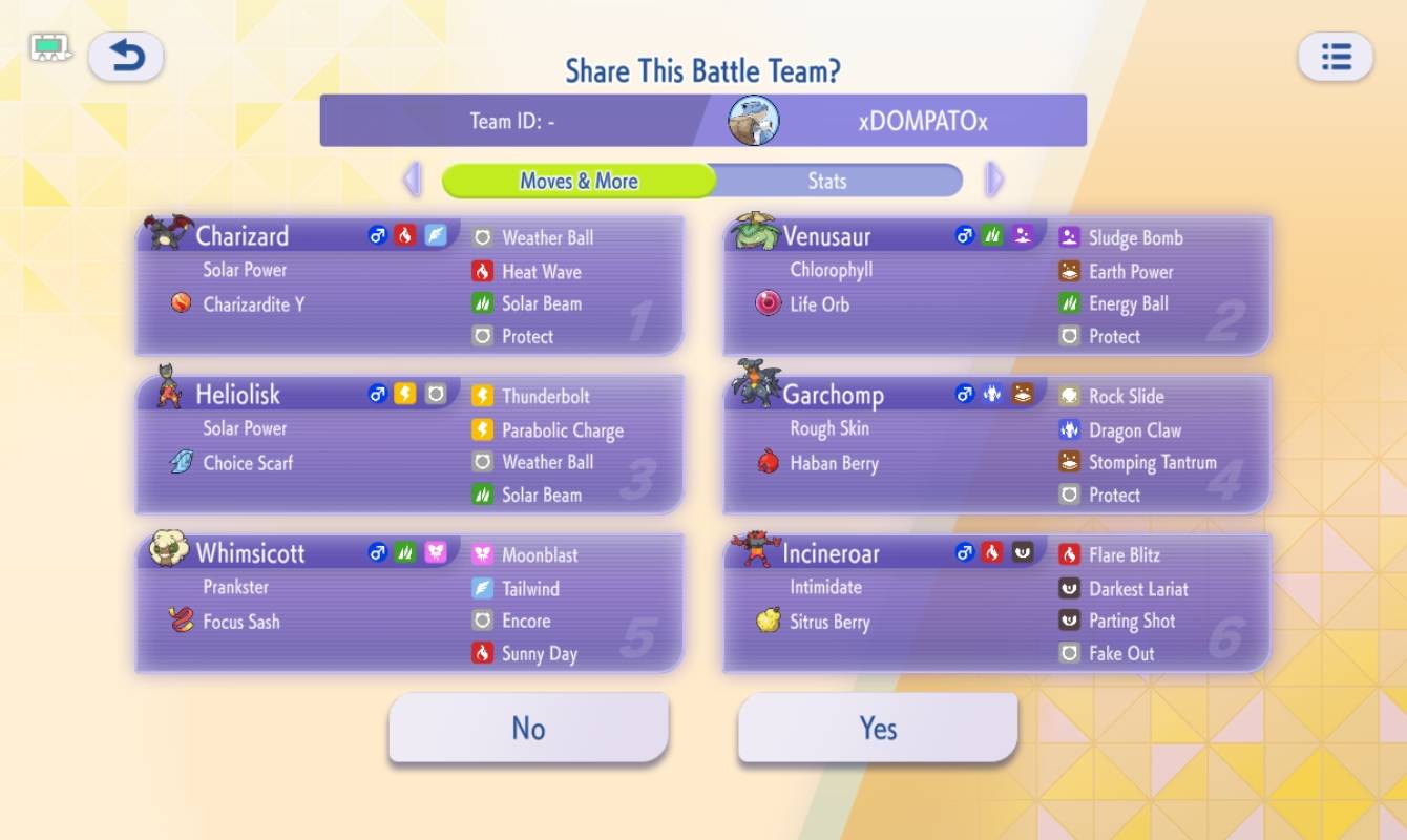 Rate My Sun Team: Heliolisk VGC Strategy Help - Image 1