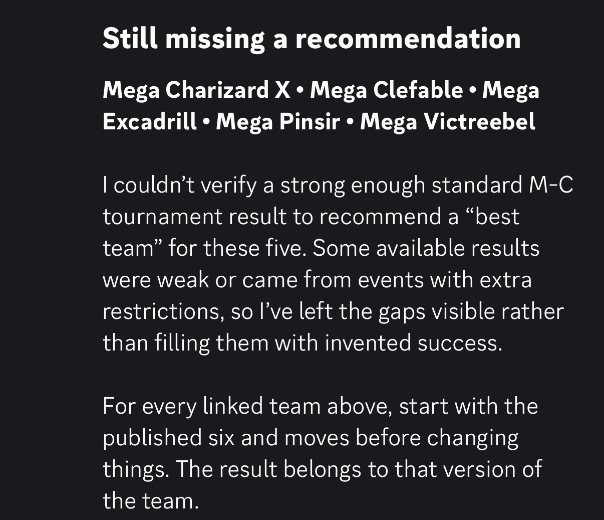 Best Mega Evolution Teams for Regulation M-C | VGC Guide