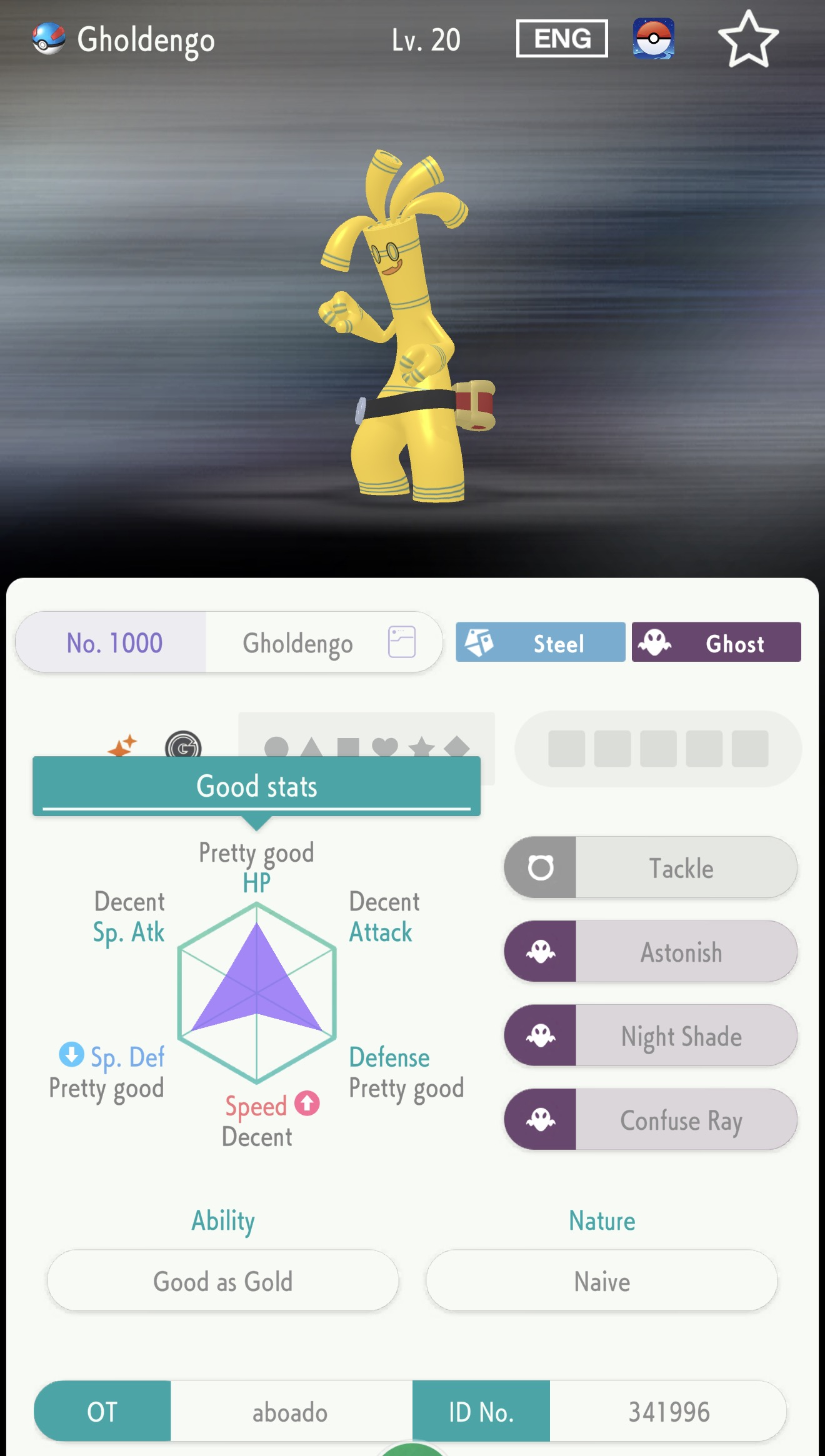 Shiny Pokémon Trading & PoGo Stamp List | Pokémon Champions