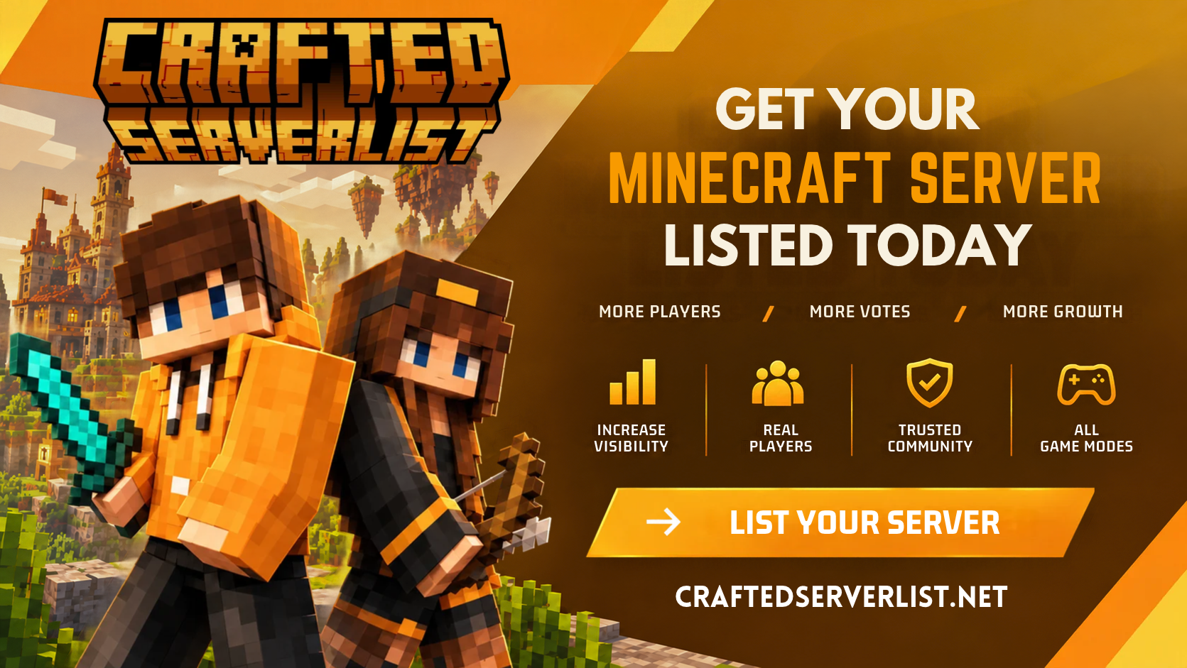 Boost Your Minecraft Server with Crafted Server List