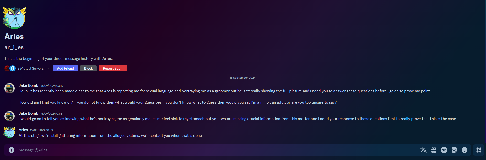 Discord media embed