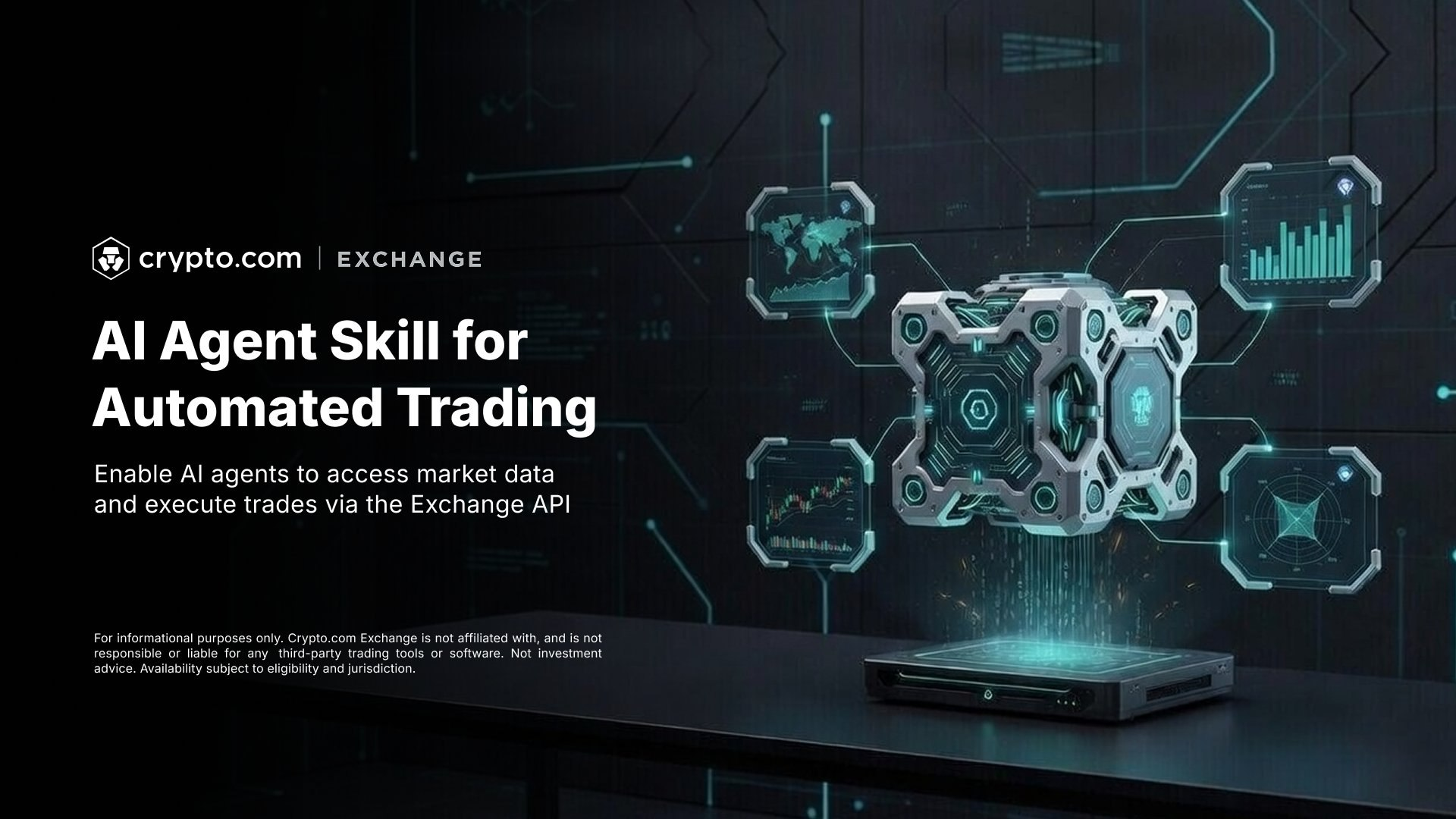 Crypto.com Exchange AI Agent Skill Live
