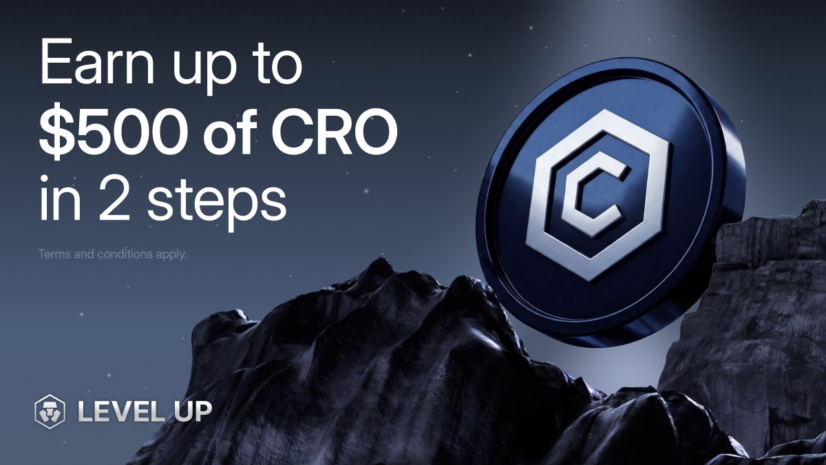 Level Up Sprint Live - Win 1% CRO Rebate