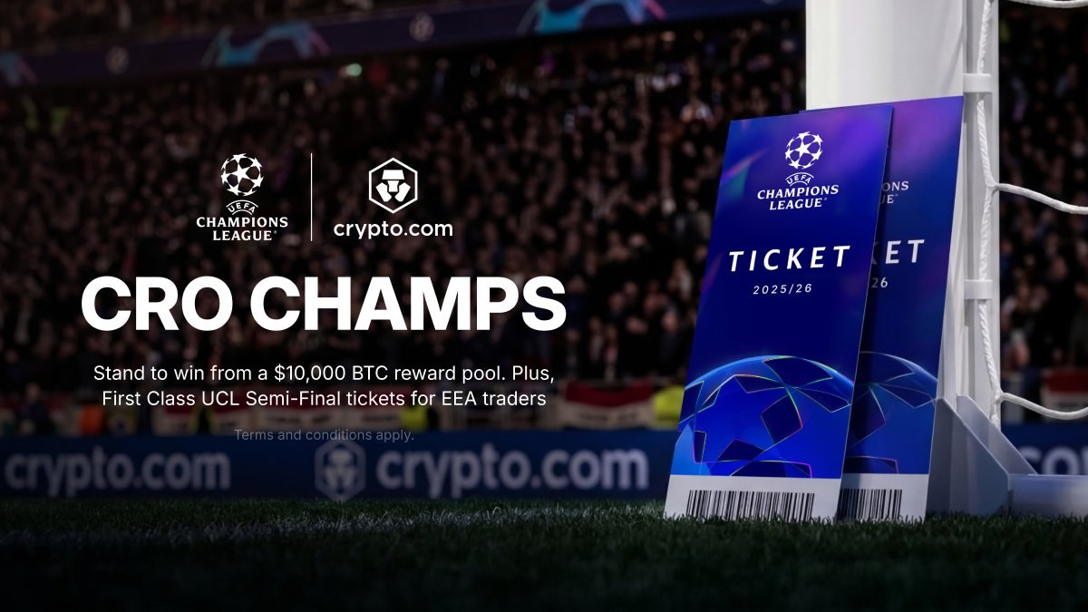 CRO Champs: Last Chance for BTC & UCL Tickets