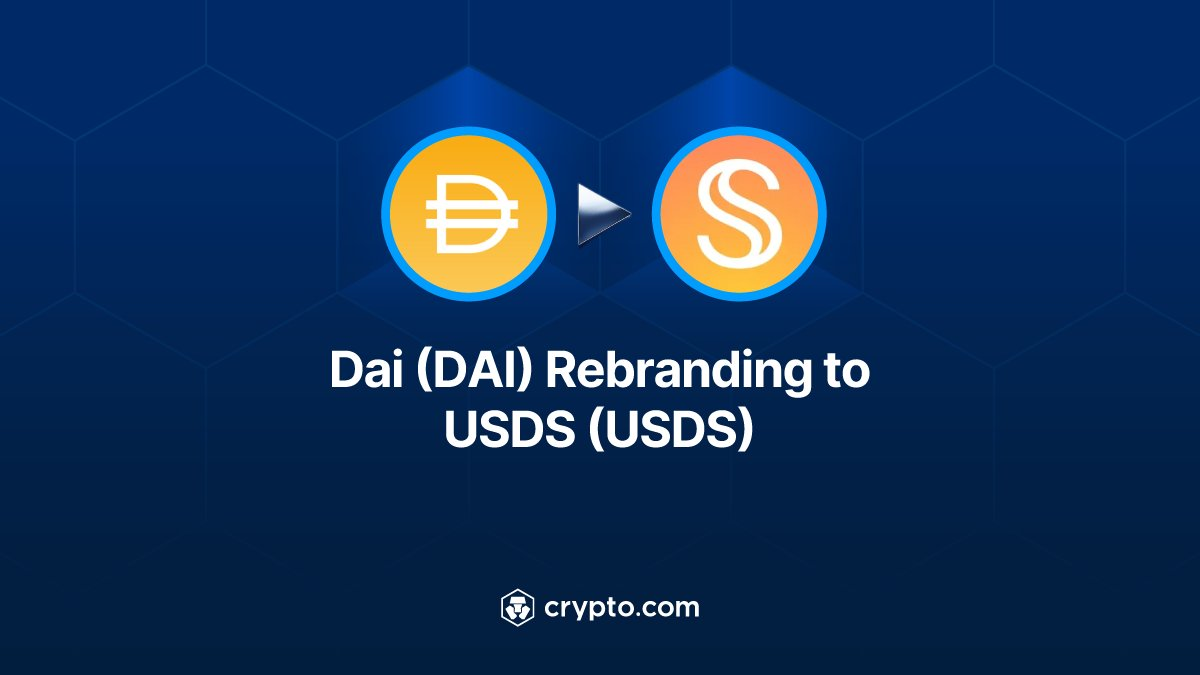 Crypto.com Supports DAI to USDS Token Swap