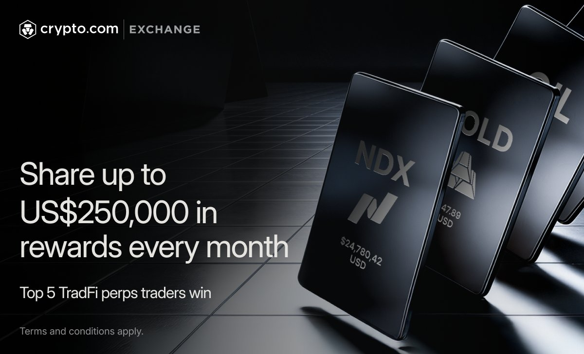 TradFi Perps Live on Crypto.com — Win $250K