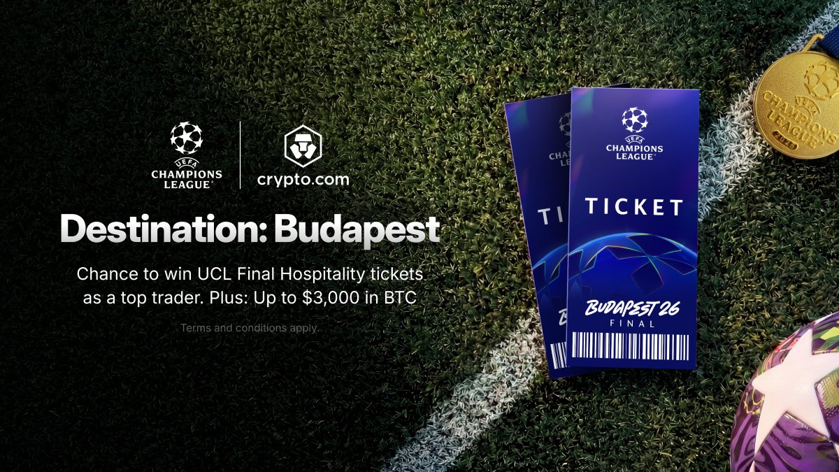 Trade CRO for Champions League Final Prizes