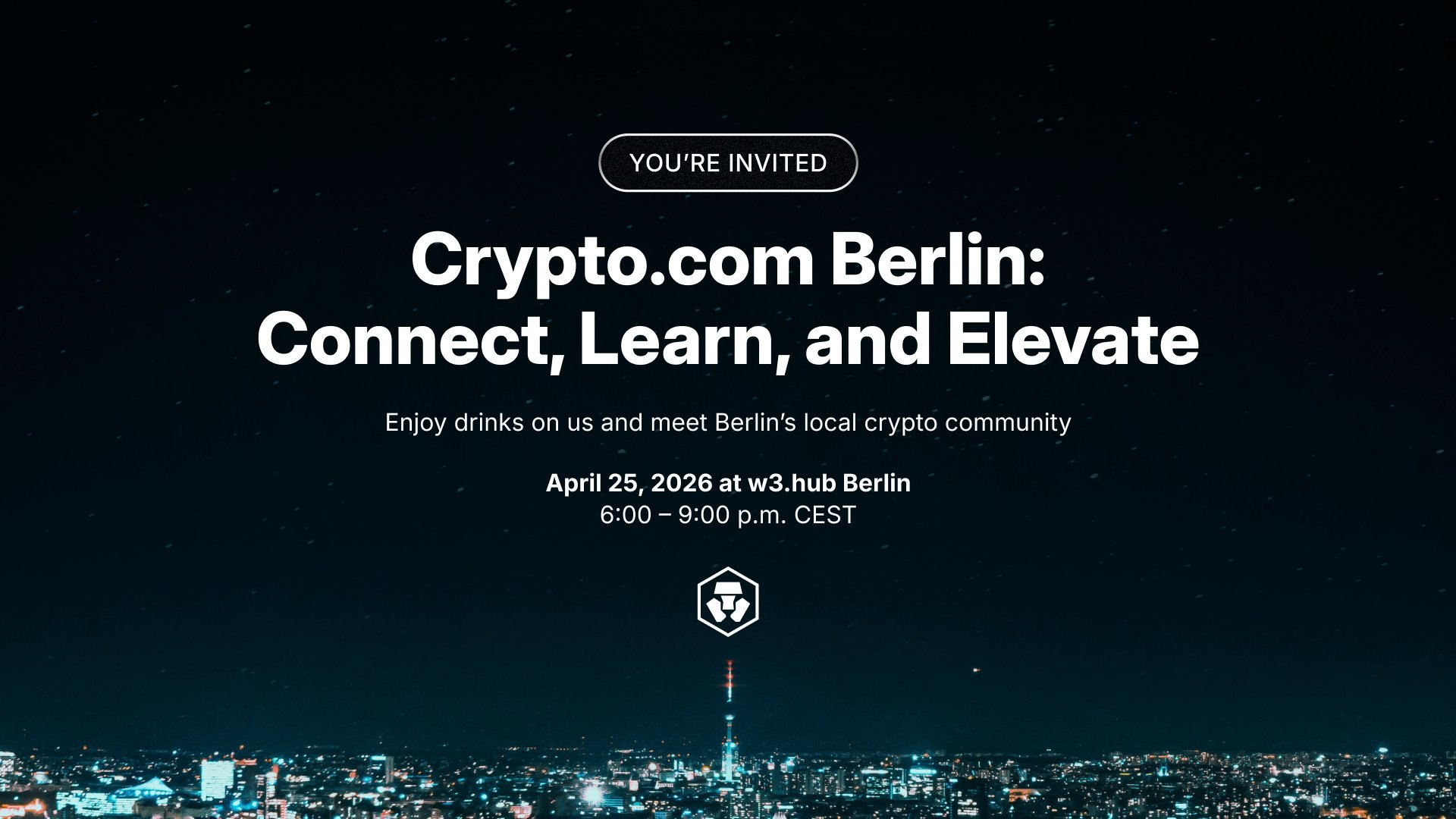 Crypto.com Meetup in Berlin — w3.hub Takeover