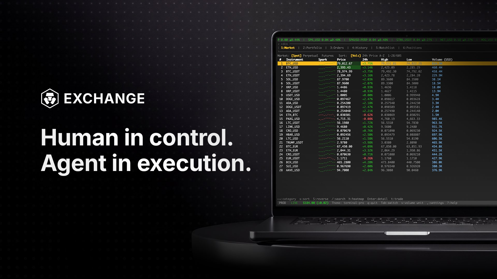 cdcx-cli: Trade Crypto.com from Your Terminal