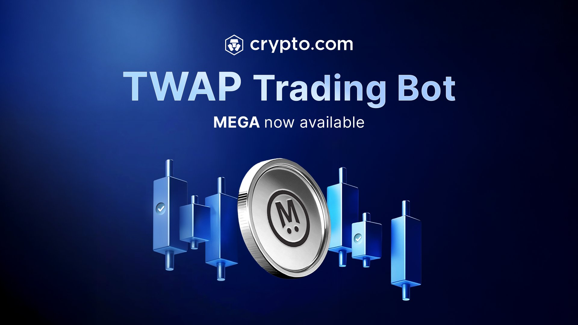 TWAP Bot Adds $MEGA Token — Trade Large Orders