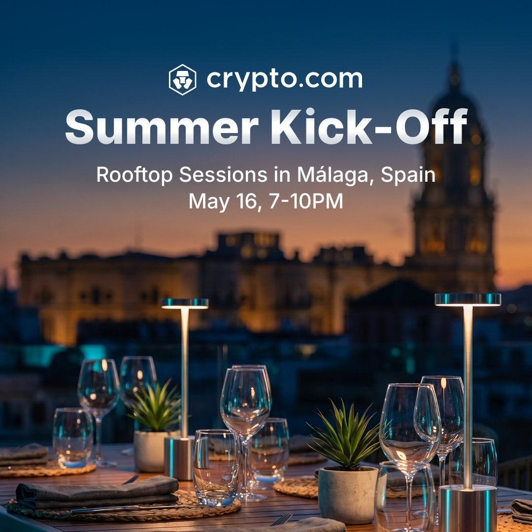 Crypto.com Meetup in Málaga — May 16, 2026