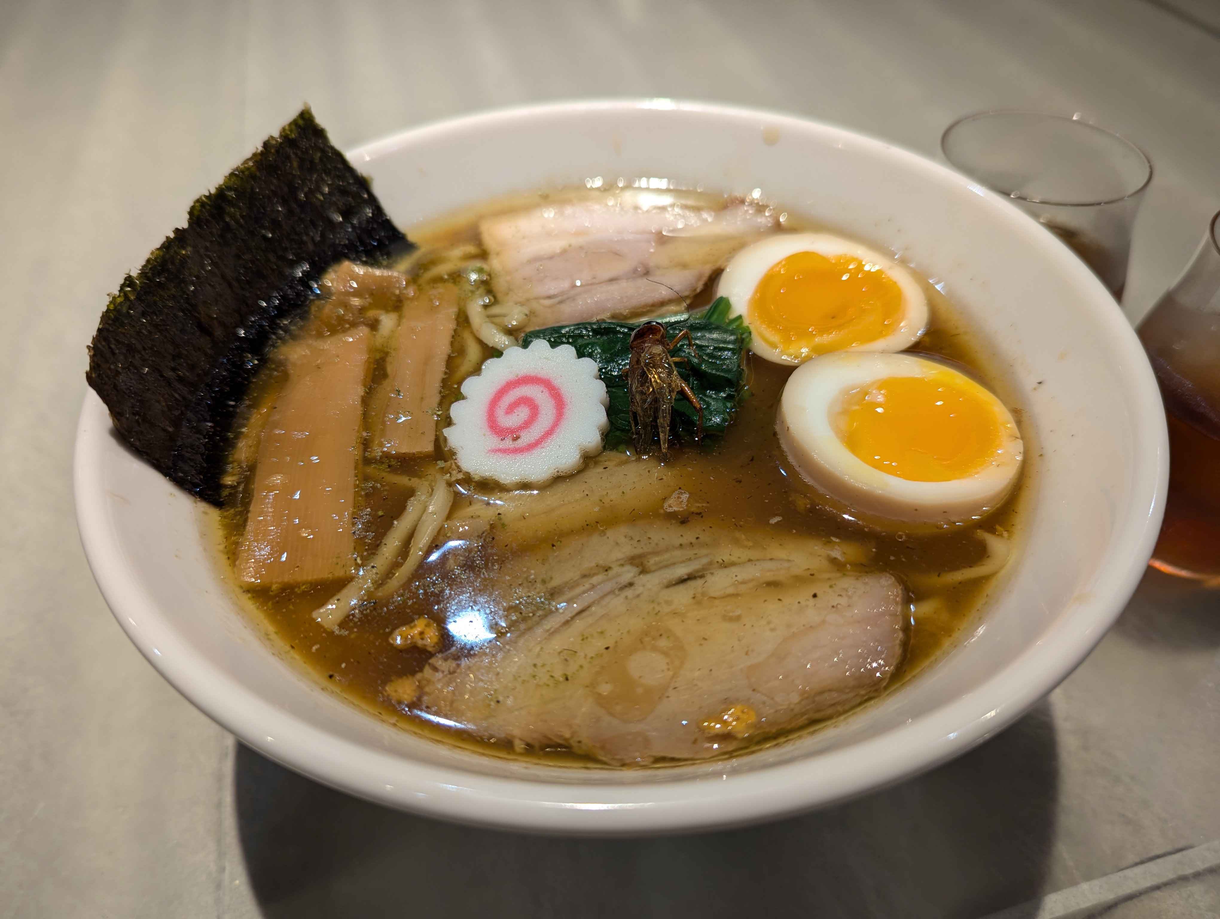 Cricket Ramen + Egg Topping