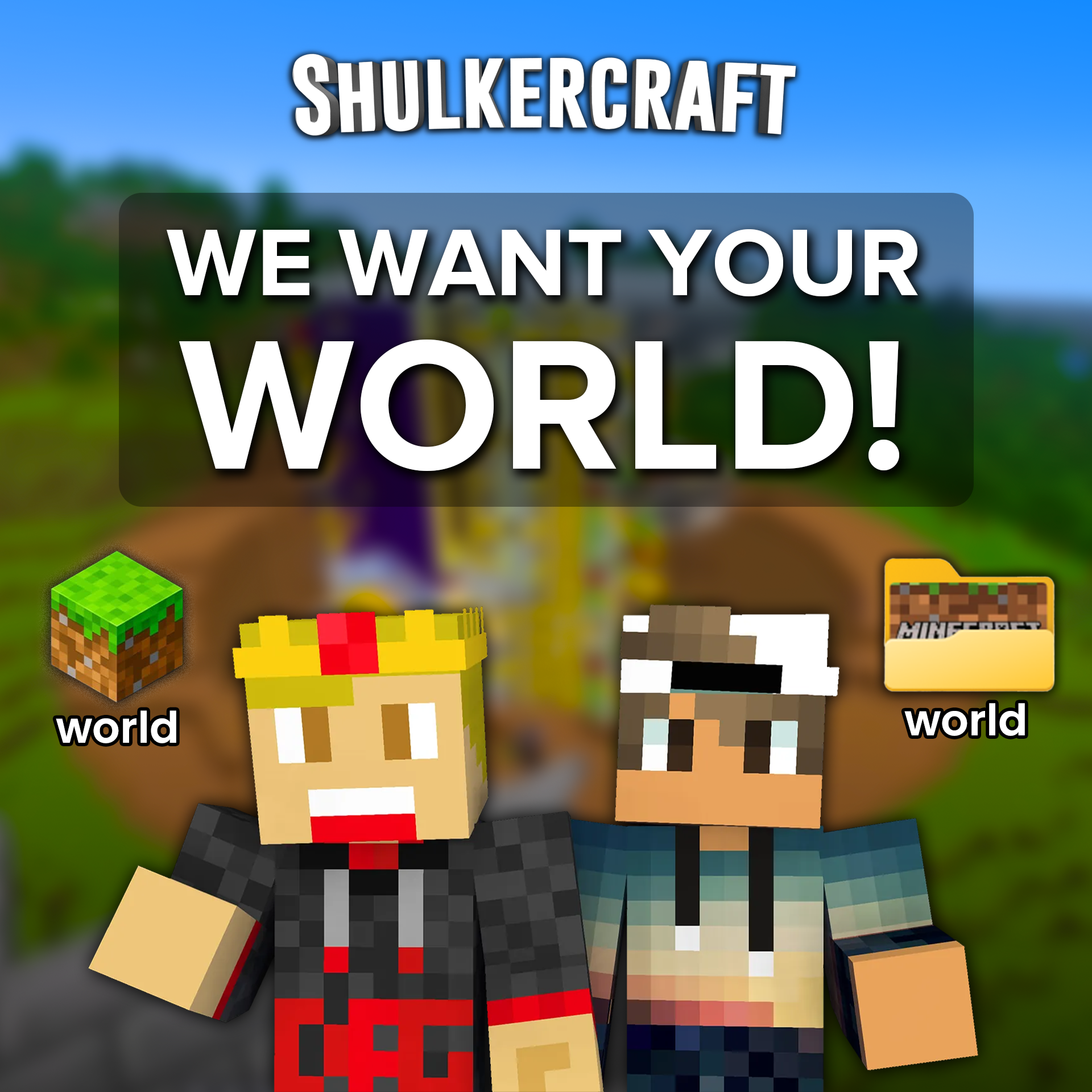 Submit Your Minecraft World for Shulkercraft Feature
