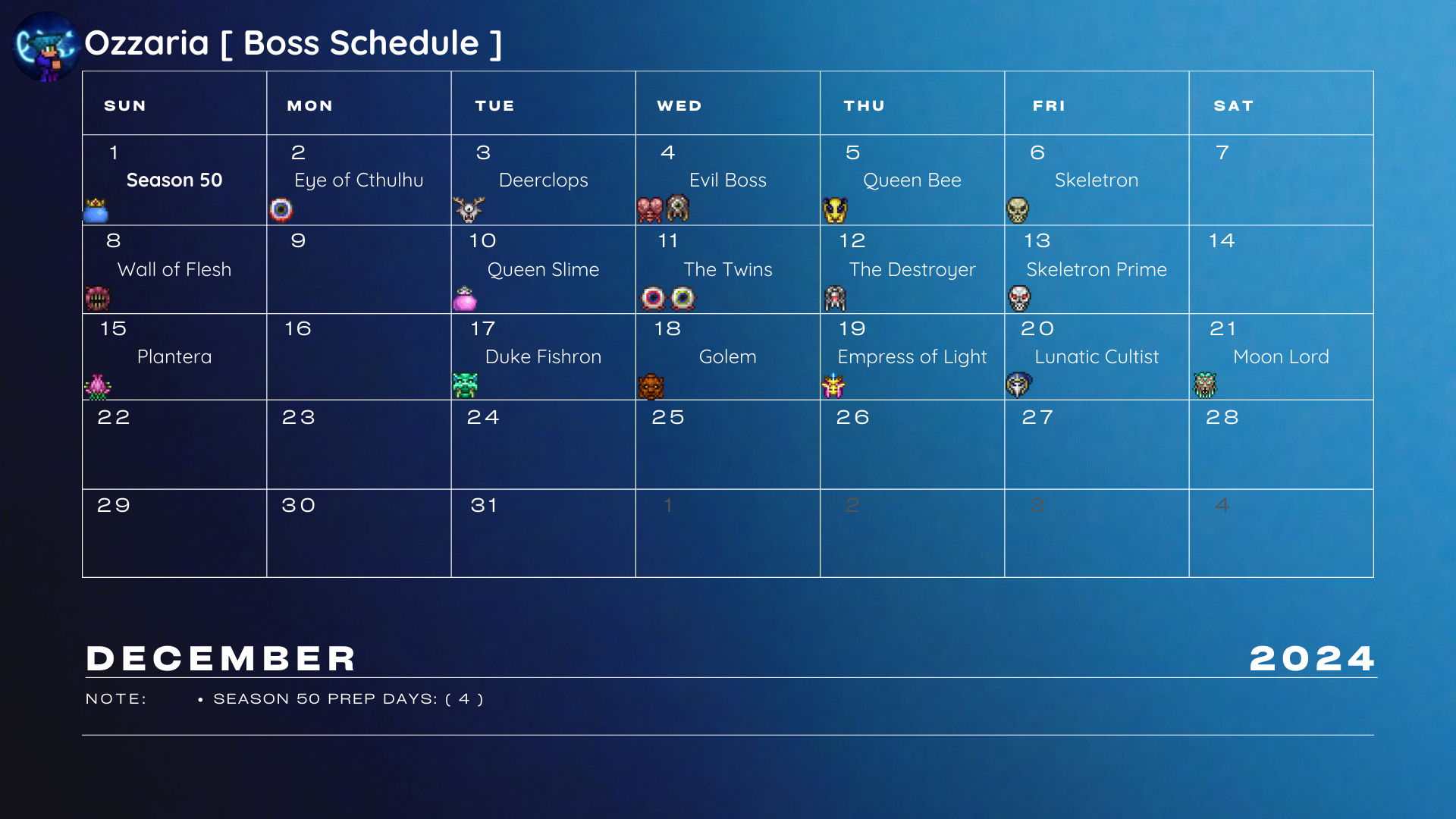 Ozzaria_December_2024_Sched.png