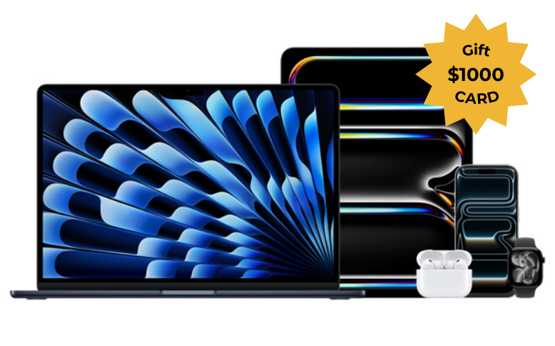 $1,000 Apple Products Gift Card