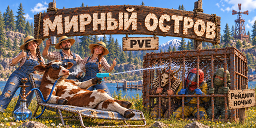 Мирный остров PVE - Техническое откр banner