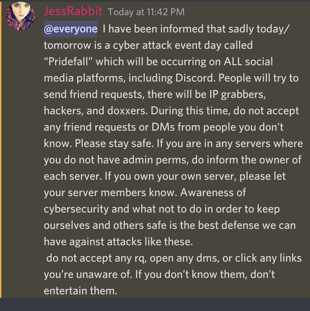 @​everyone be wary my dudes and be safe. ❤️ ![unknown-2.png]