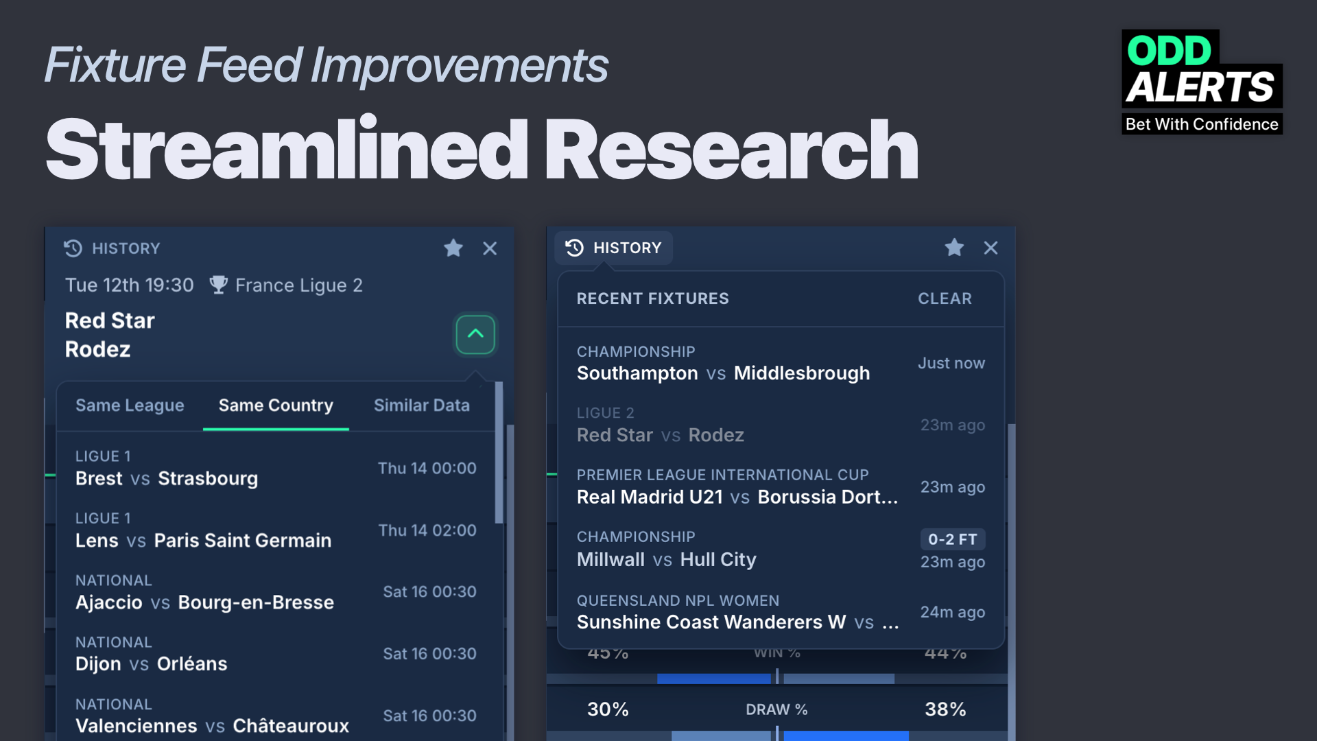 📊 Better Research with Fixture Improvements