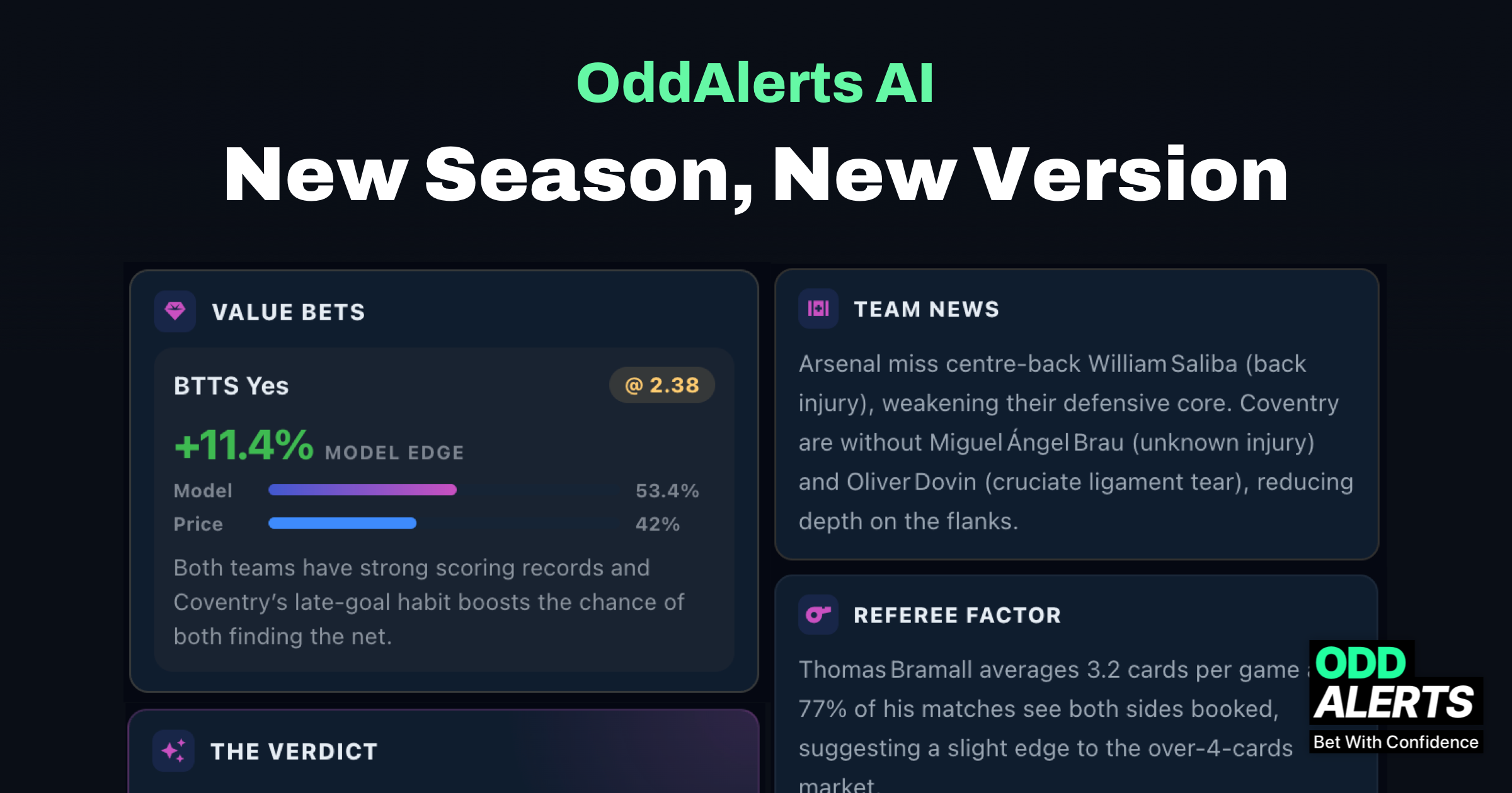 ✨ OddAlerts AI: Even Better Fixture Previews