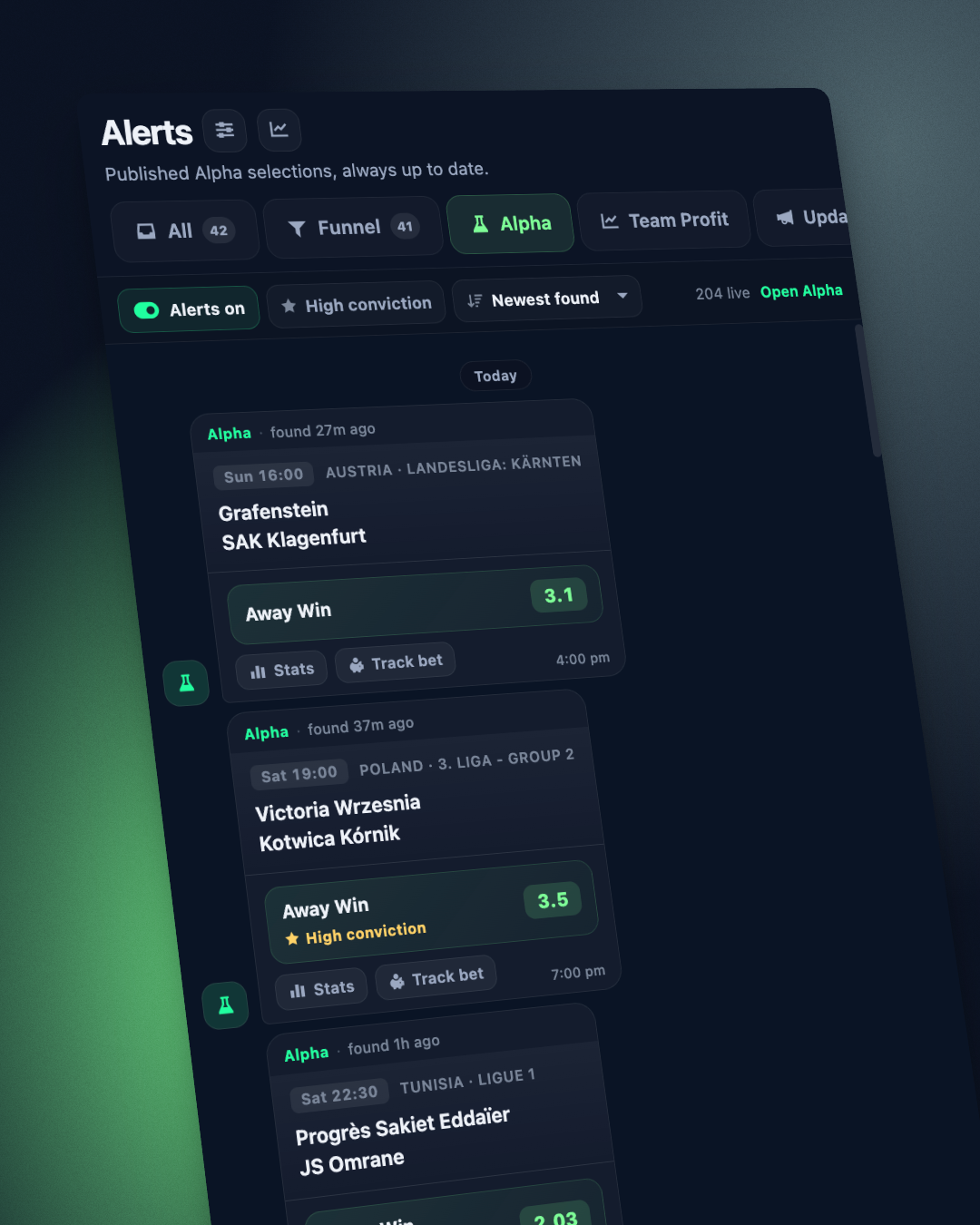 📈 OddAlerts Alpha: Get Alerts on High Conviction Feed