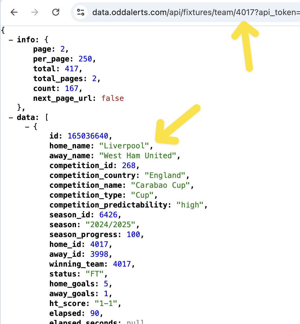 👨‍💻  API Update: New Fixture Endpoints
