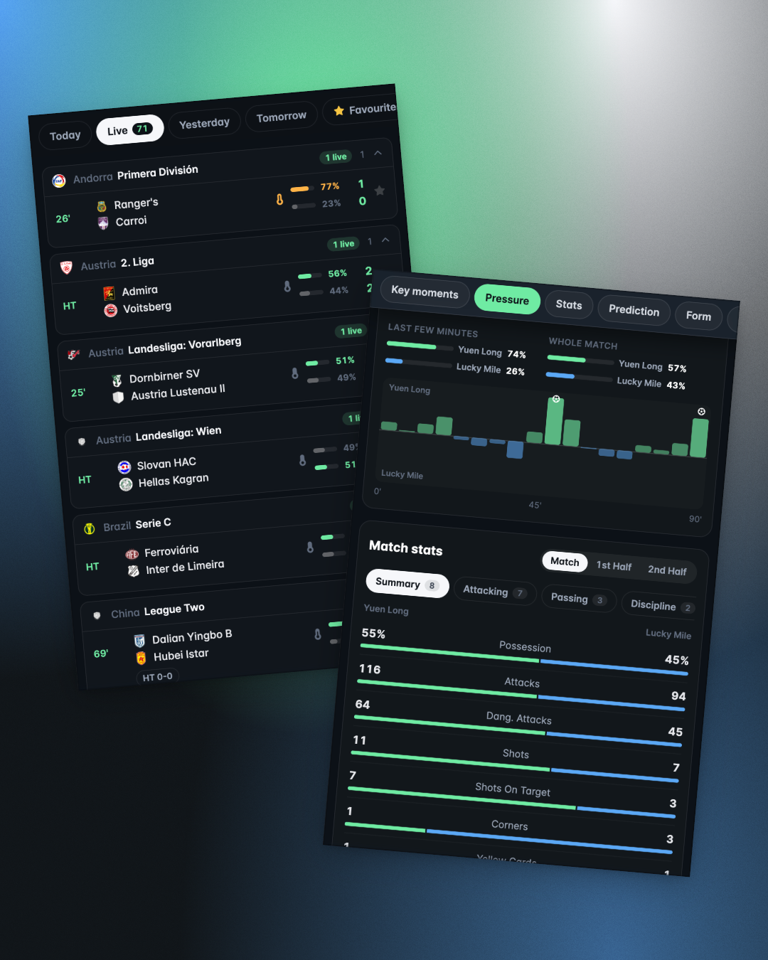 ⏲️  A New Livescore Experience on OddAlerts