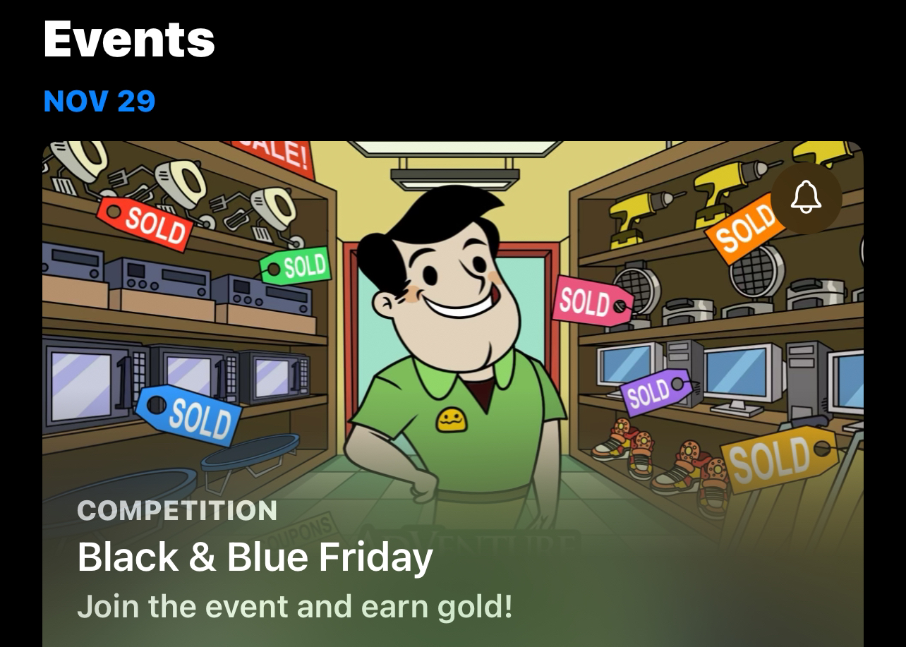 Enable Store Notifications for Events