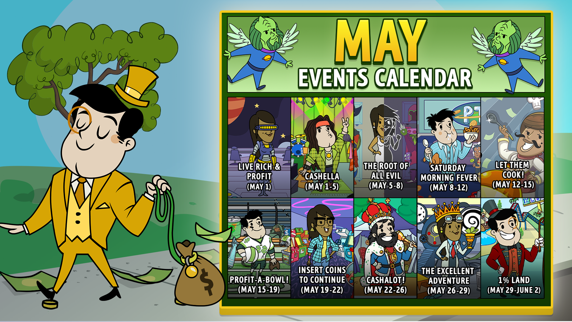 May Events Calendar — AdVenture Capitalist