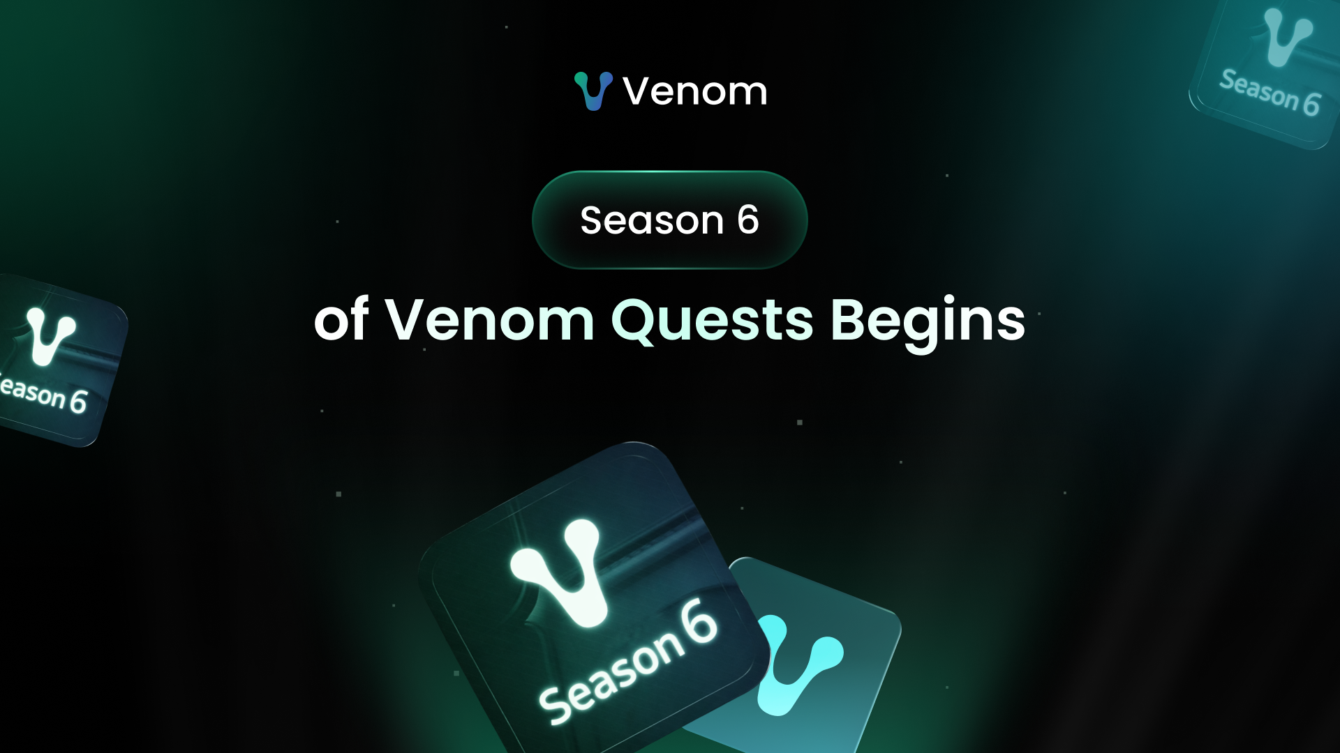 Venom Quests Season 6 — 11M $VENOM Prize Pool