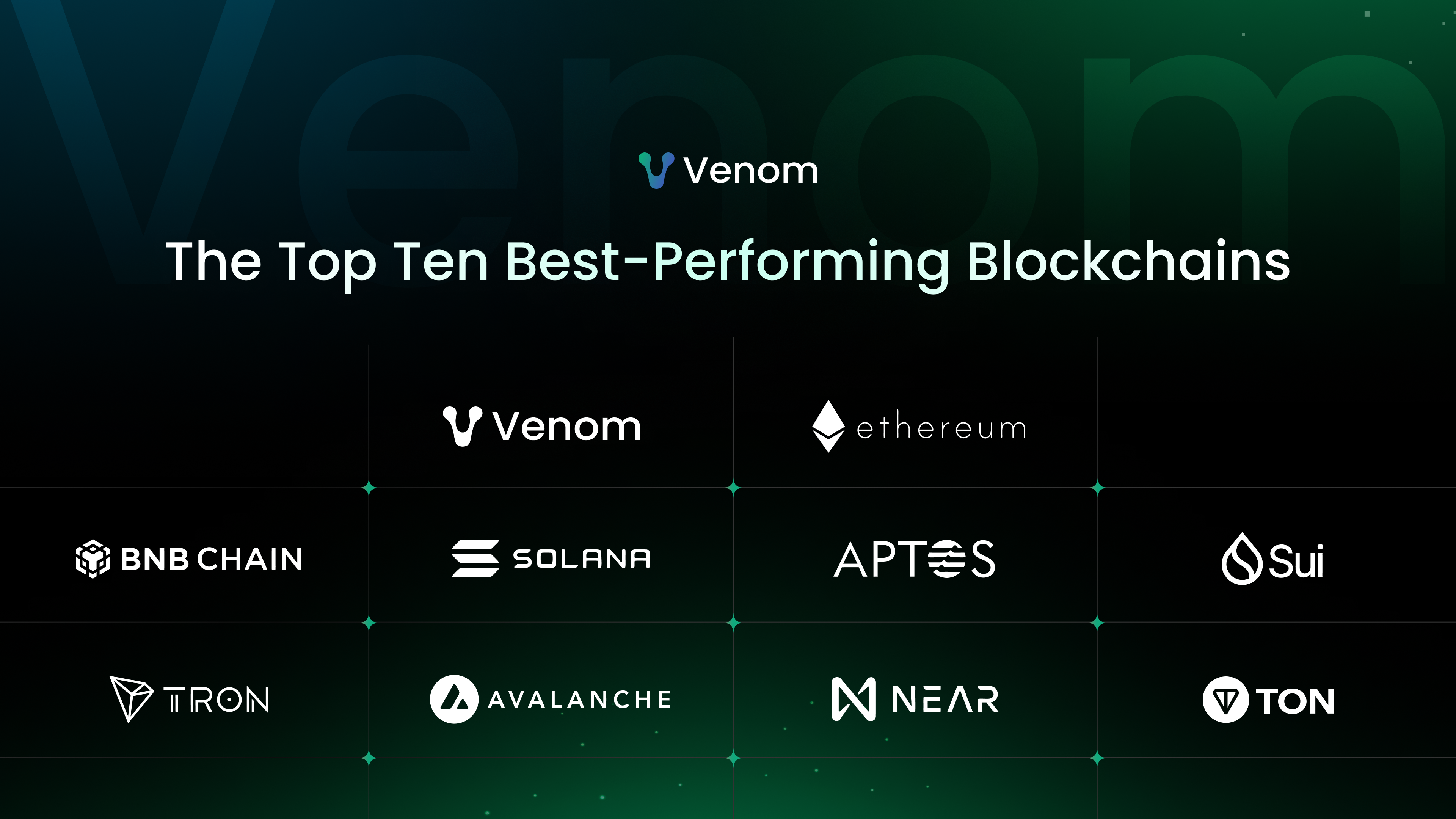 Venom Ranked Top 10 Blockchain of 2026