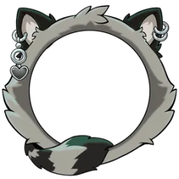 Alt Raccoon avatar decoration