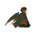 avatar Parrot, light in darkness.