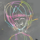 avatar neon anime sketch