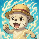 Loutre en coton
