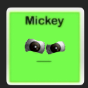 3d eyeball mickey